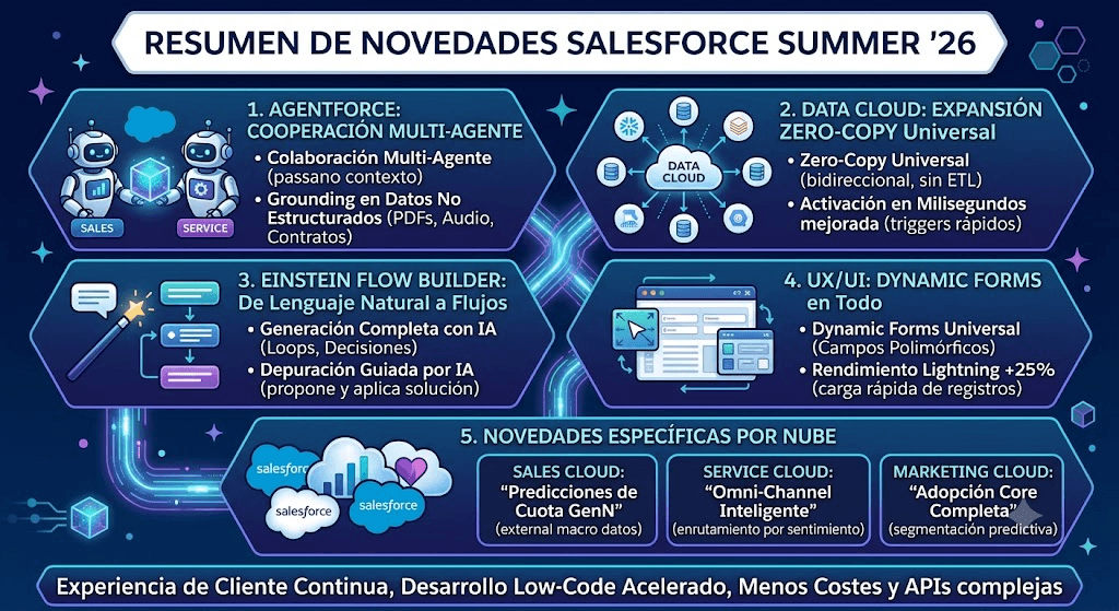 Mejoras y Novedades de Salesforce Summer '26